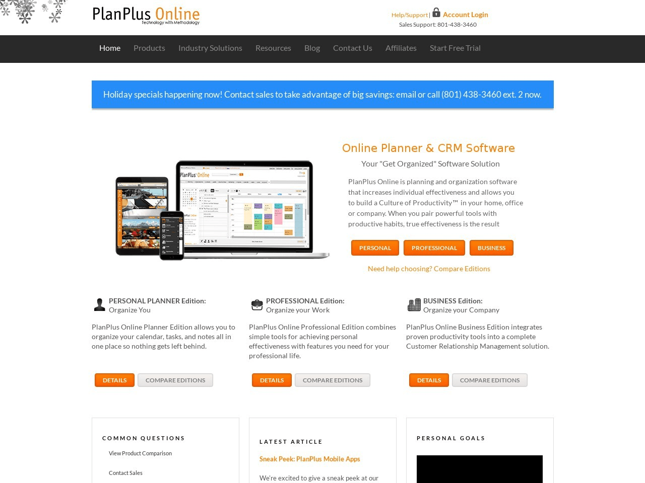 PlanPlus Online Screenshot