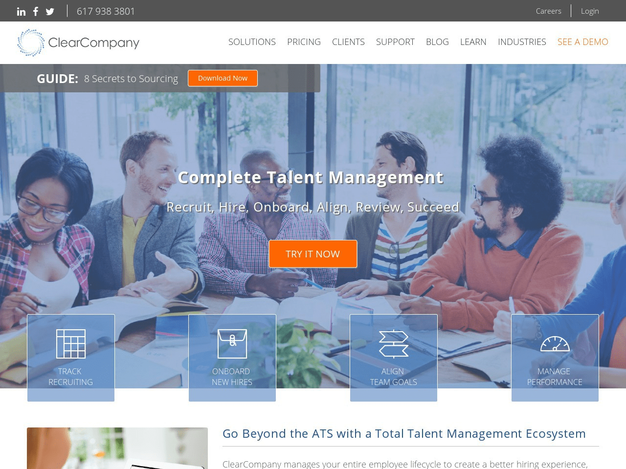 ClearCompanyHRM Screenshot