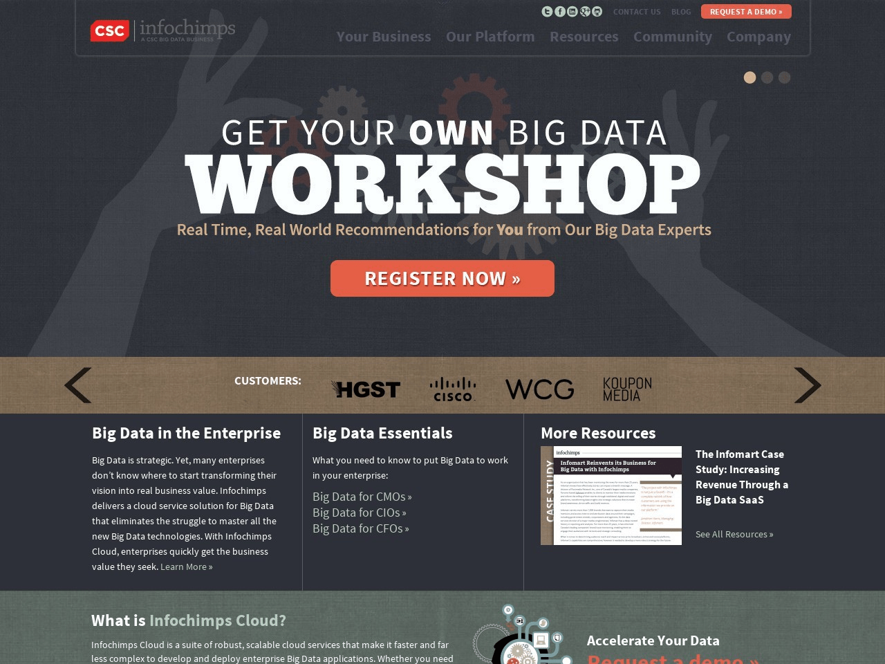 Infochimps Screenshot