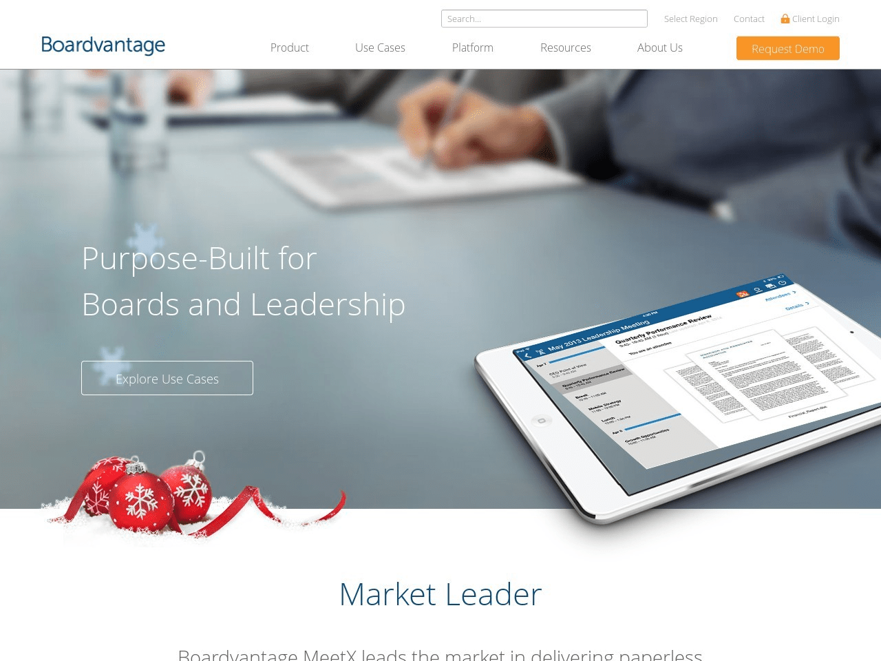 BoardVantage Screenshot