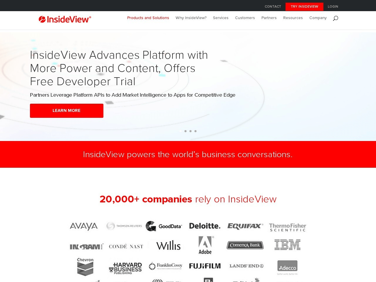 InsideView Screenshot