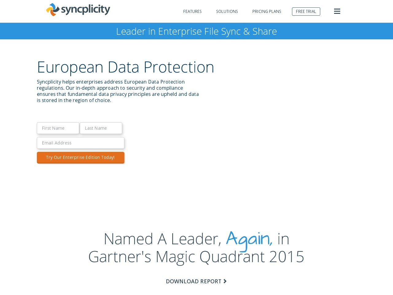 Syncplicity (EMC) Screenshot