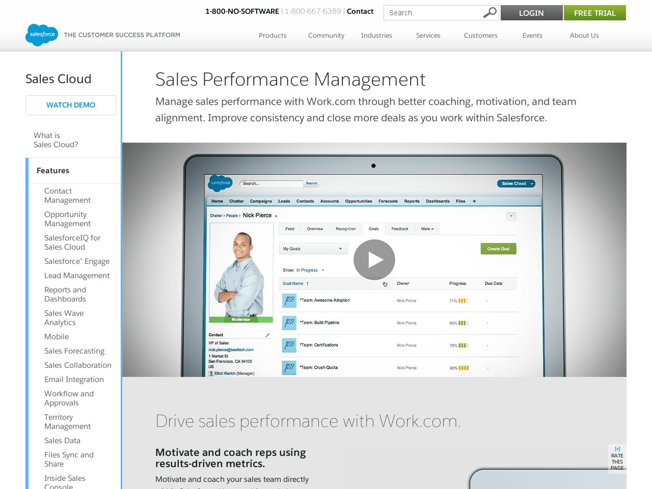 Work.com (Rypple) Screenshot