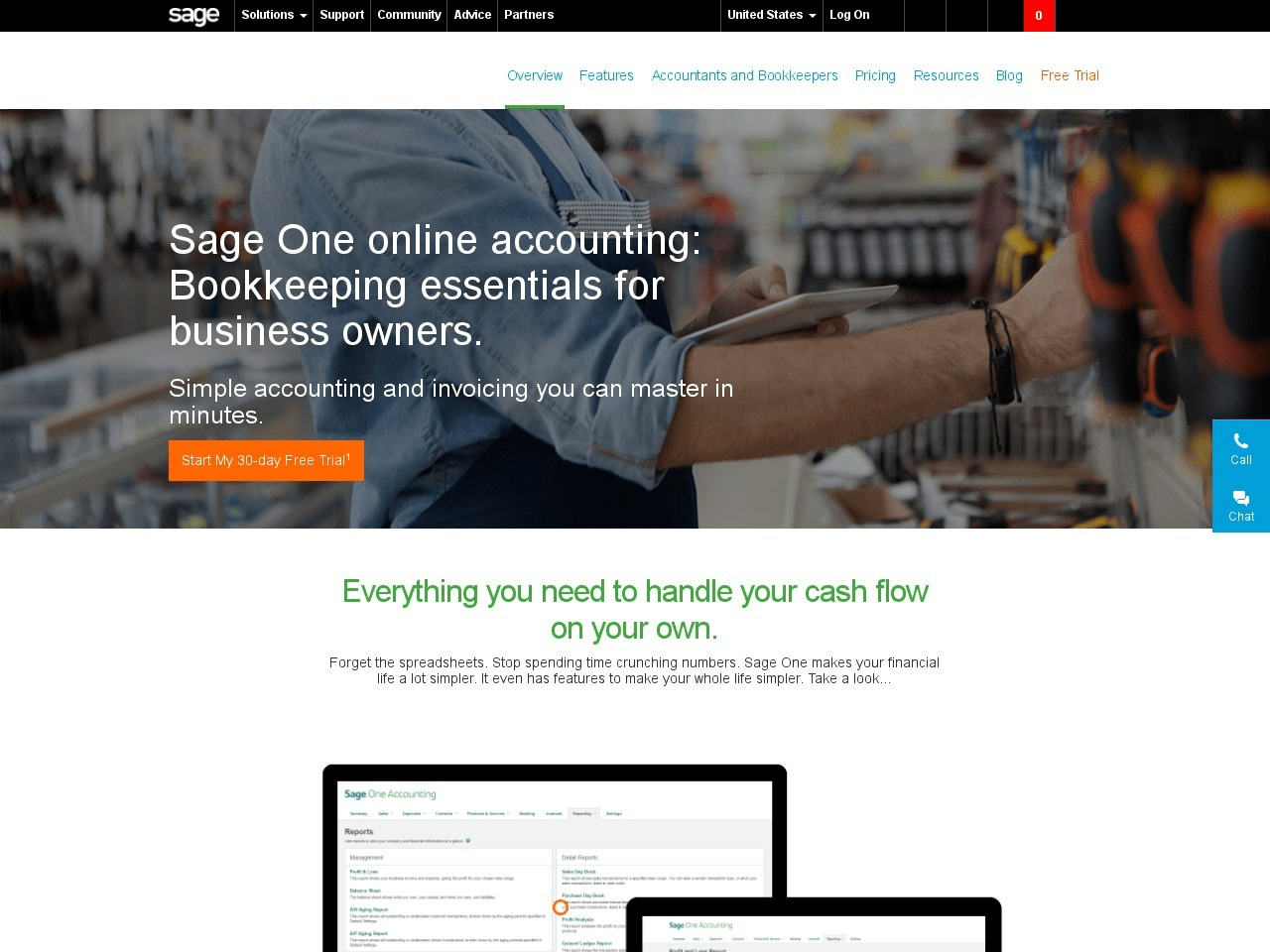 SageOne Screenshot