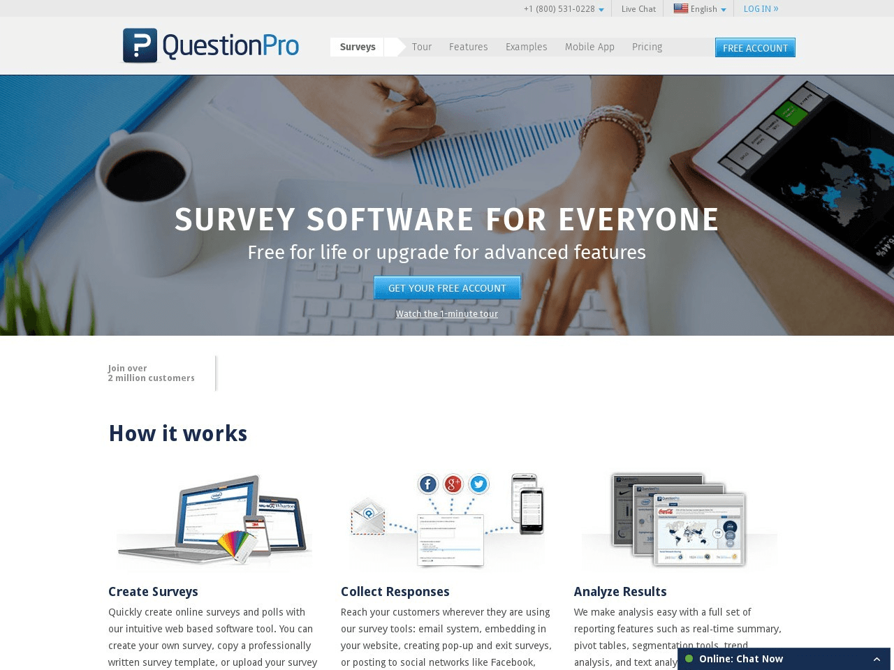 QuestionPro Screenshot
