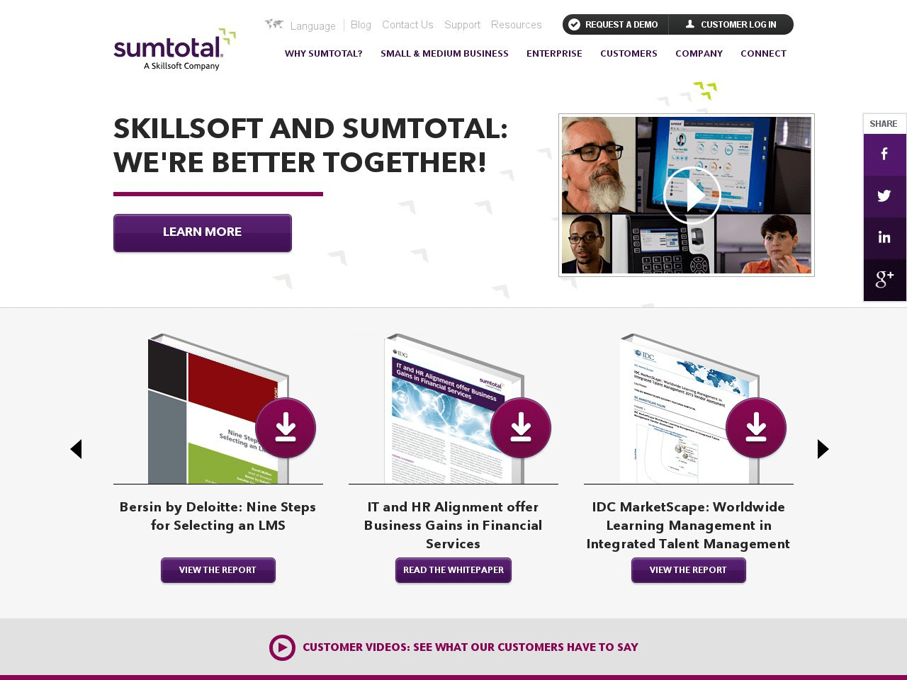 SumTotal elixHR Screenshot