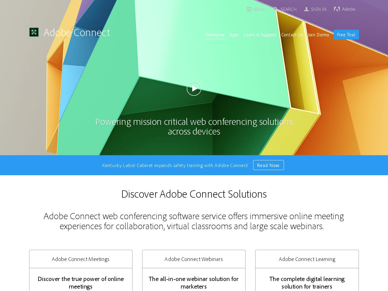 Adobe Connect Screenshot