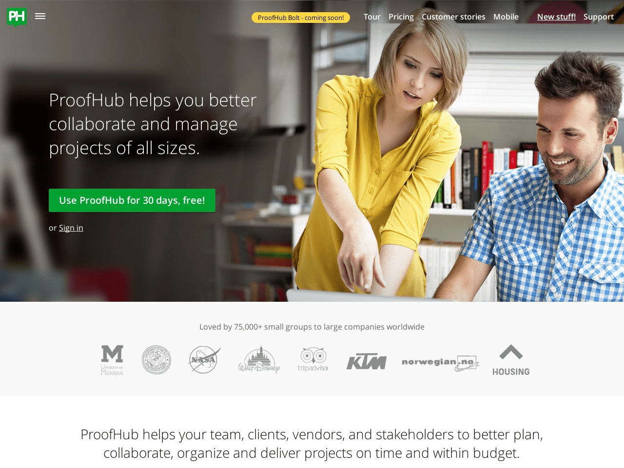 ProofHub Screenshot
