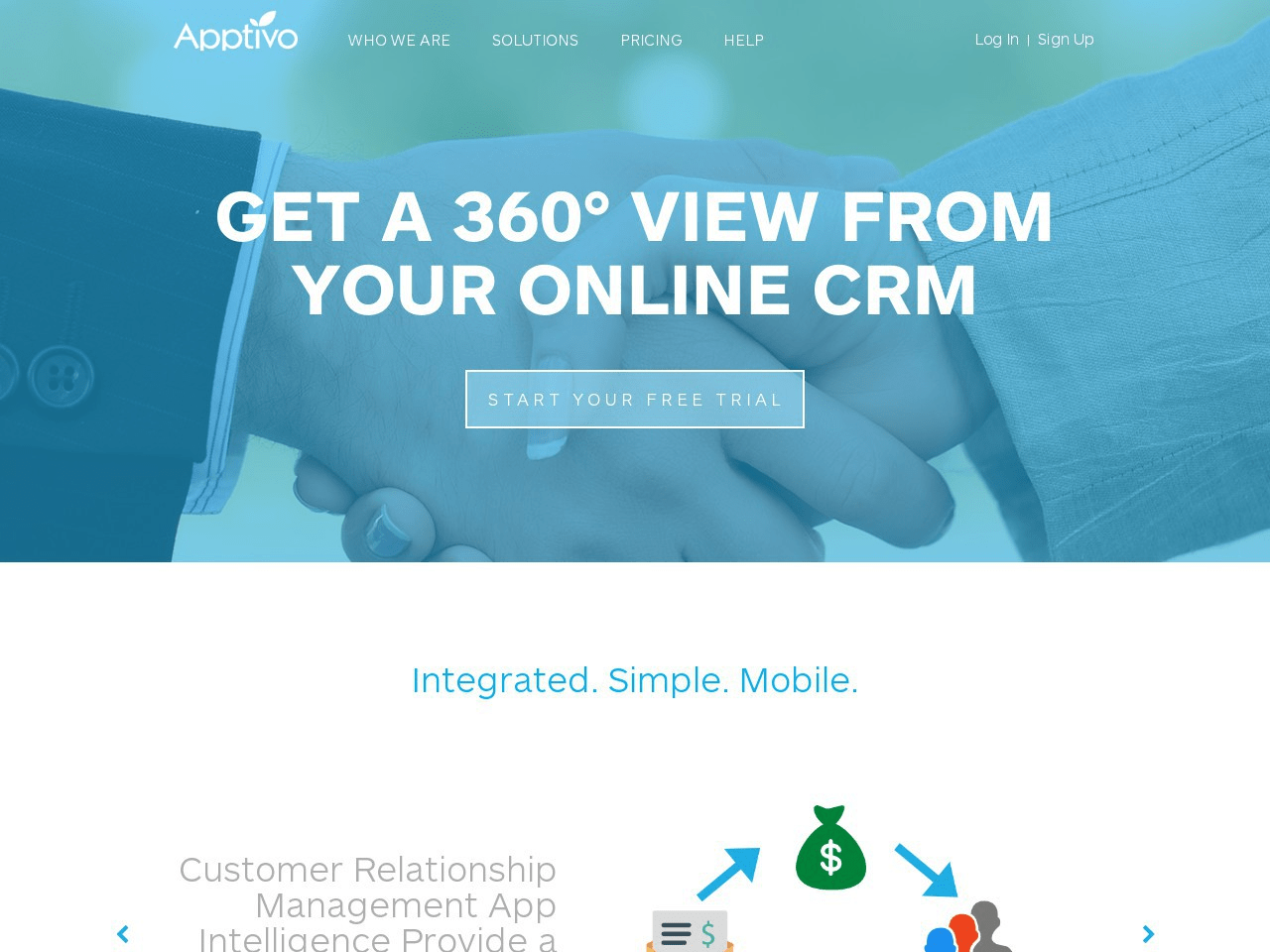 Apptivo CRM Screenshot