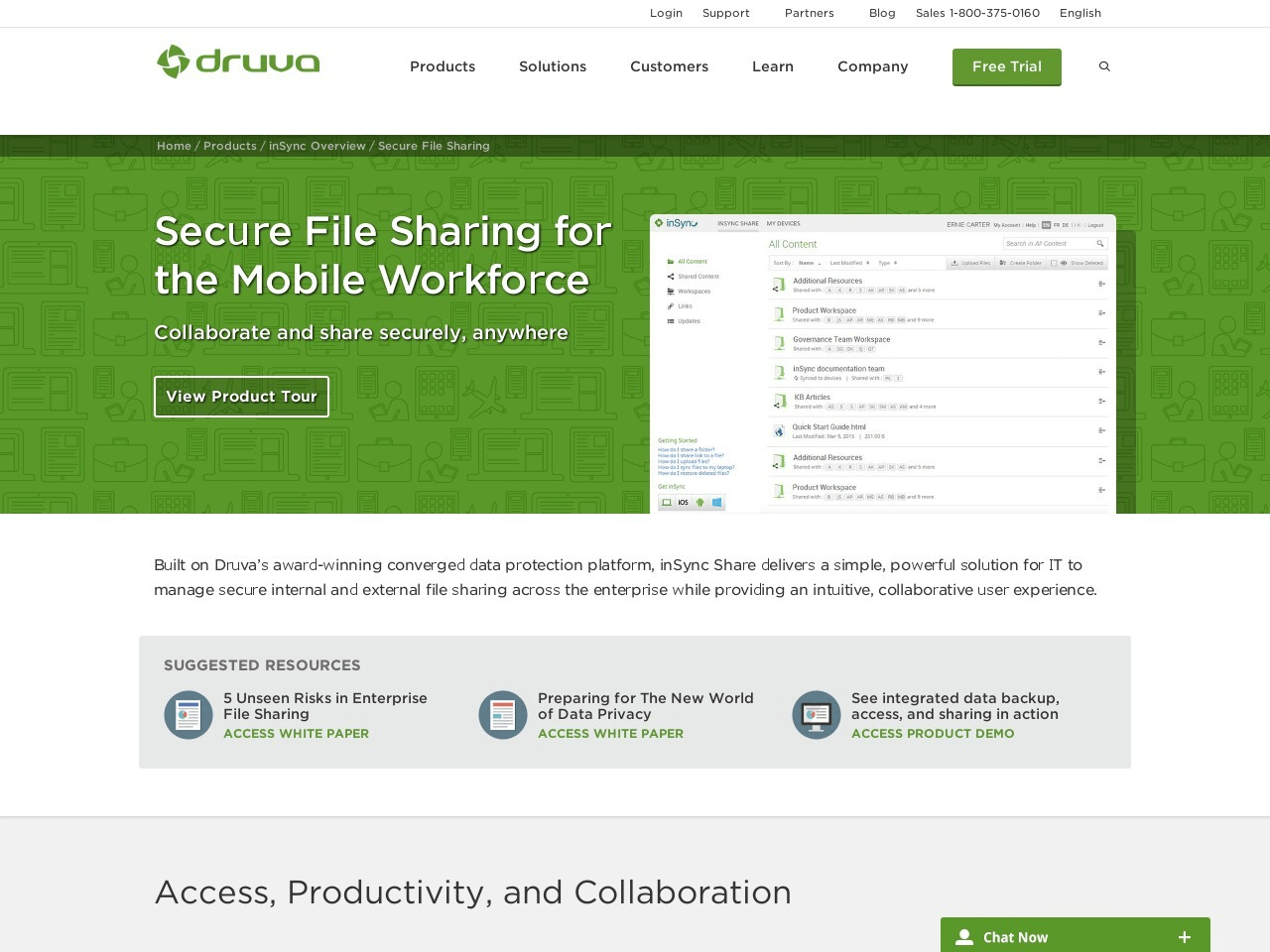 Druva Screenshot