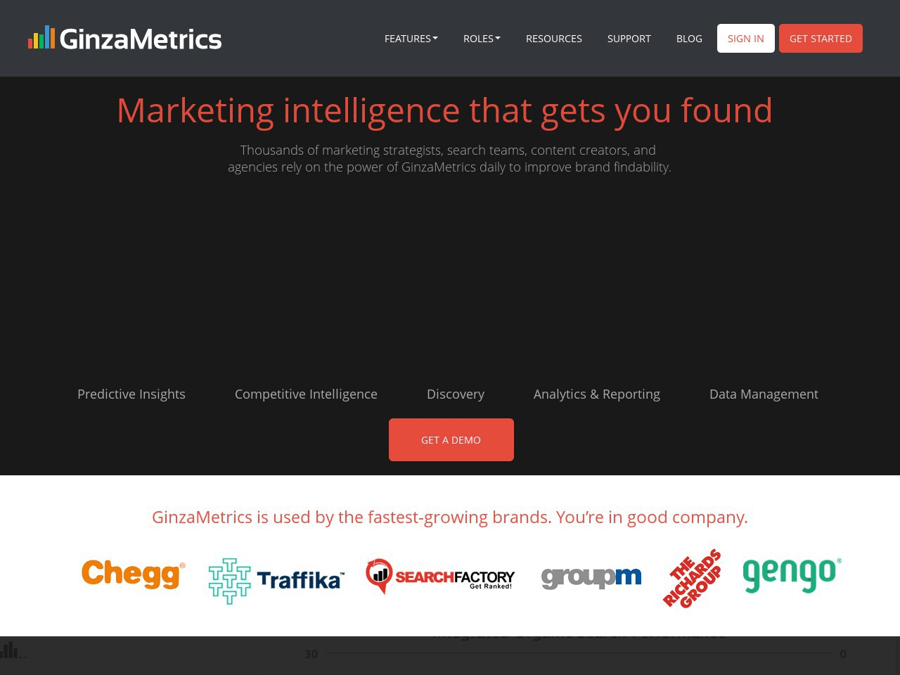 GinzaMetrics Screenshot