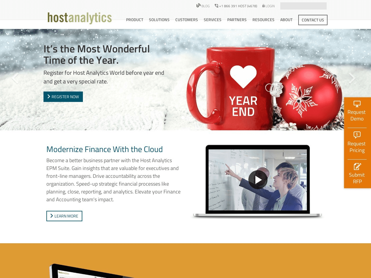 HostAnalytics Screenshot