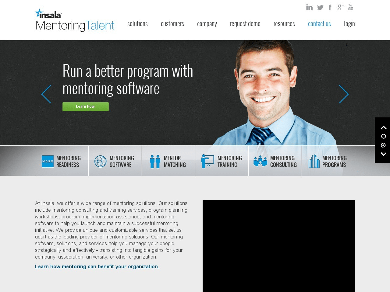 Insala Mentoring Talent Screenshot