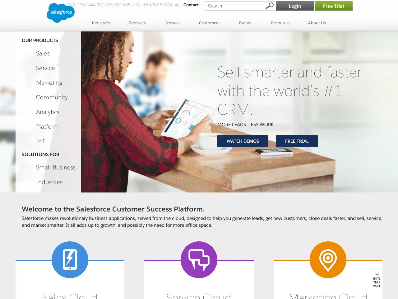 SalesForce.com Screenshot