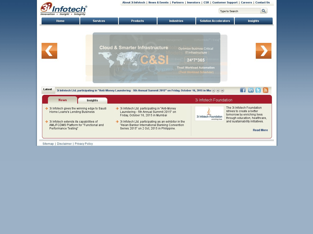 3i Infotech Orion Lite Screenshot