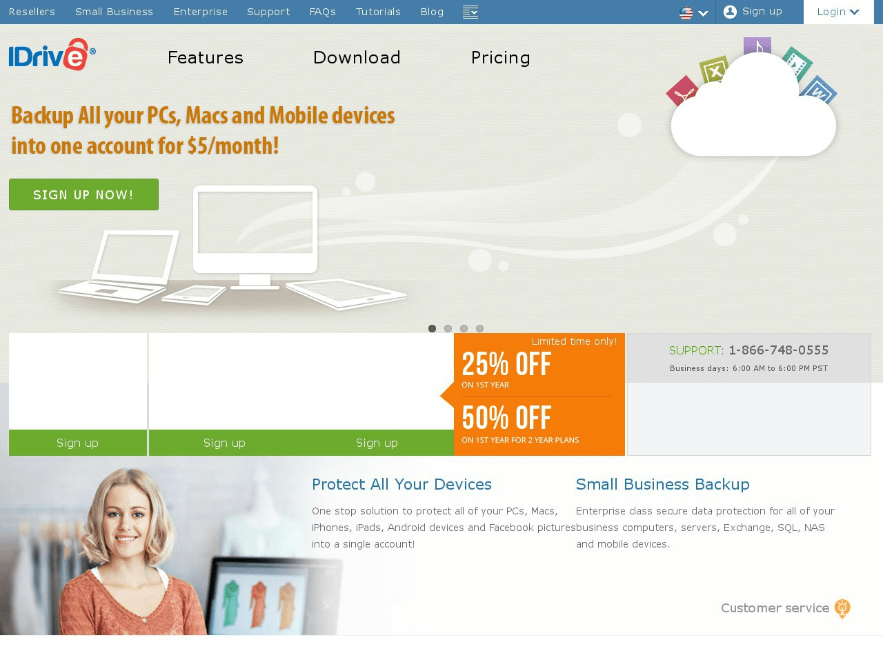iDrive Screenshot