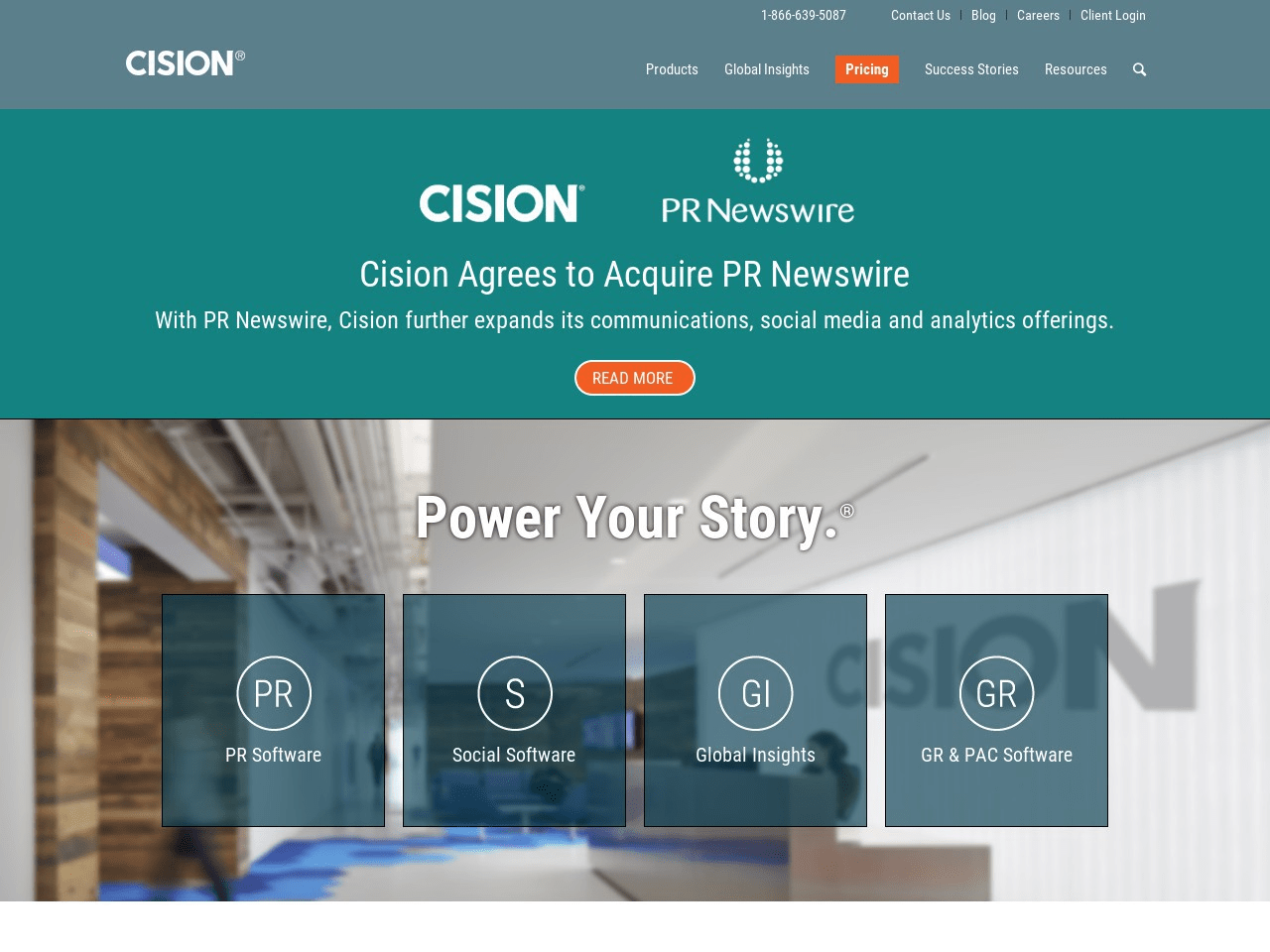 Vocus Social Screenshot