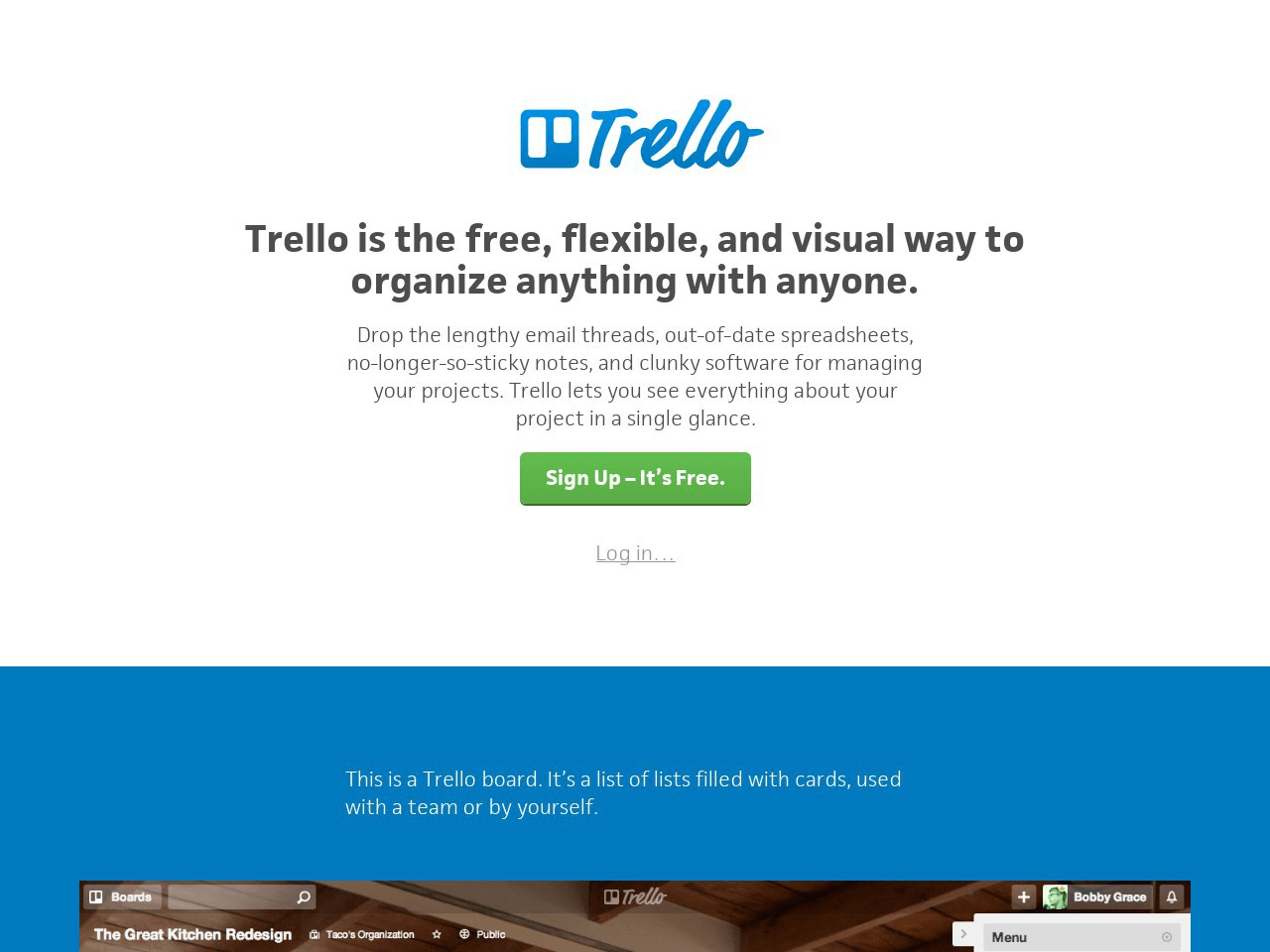 Trello Screenshot
