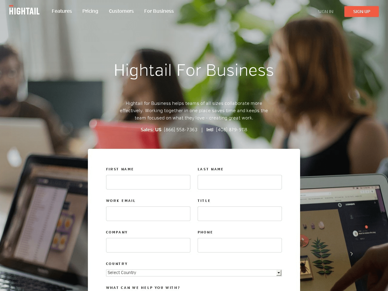 Hightail Screenshot