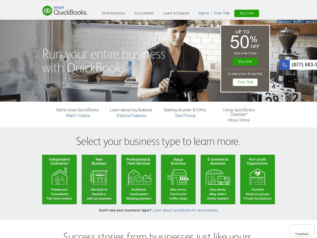 Quickbooks Online Screenshot