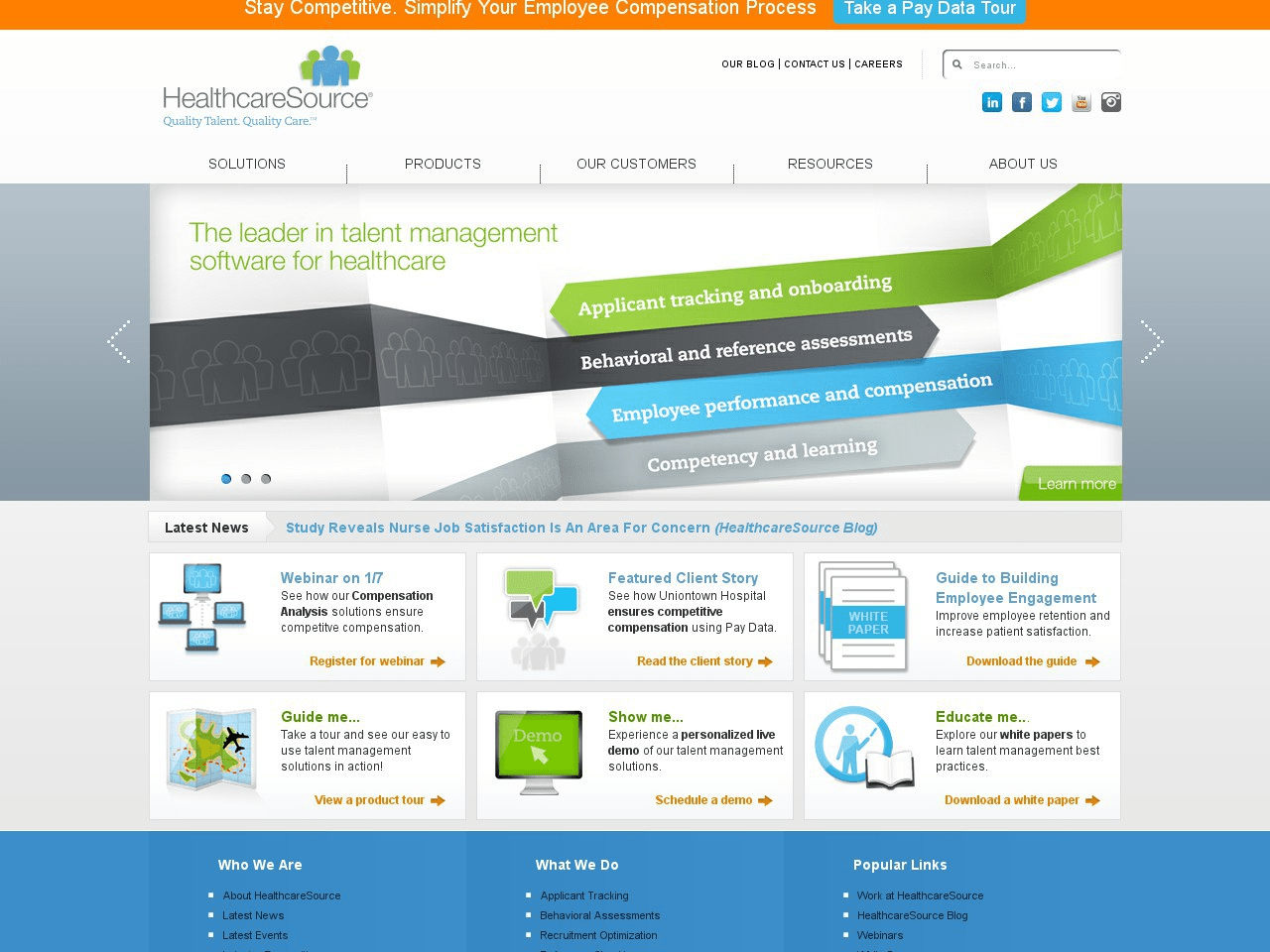 HealthcareSource Screenshot
