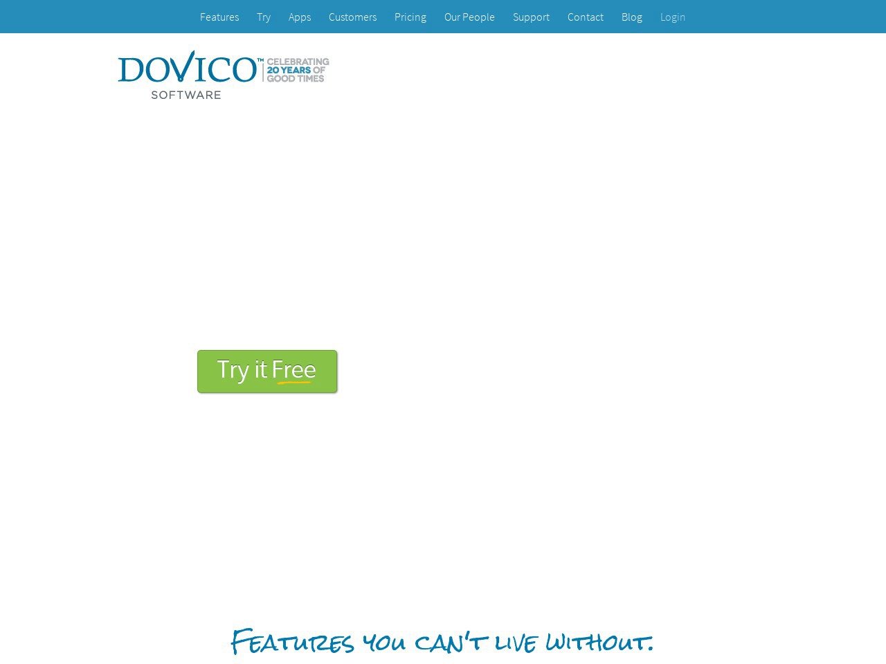 Dovico Screenshot
