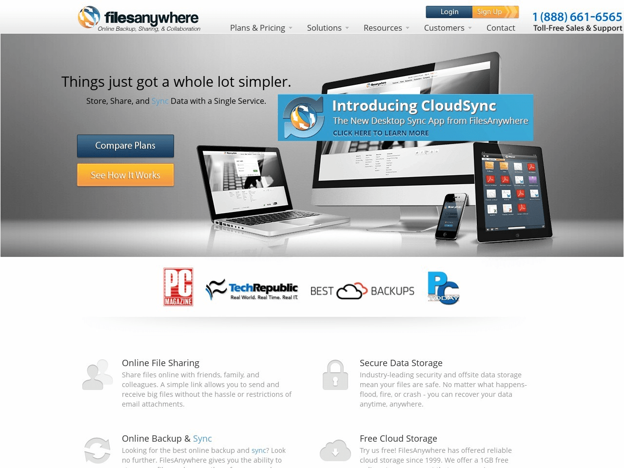 FilesAnywhere Screenshot