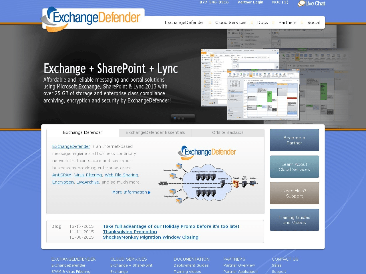 ExchangeDefender Screenshot