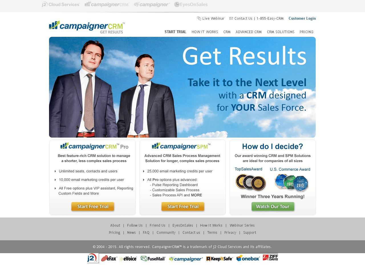 CampaignerCRM Screenshot