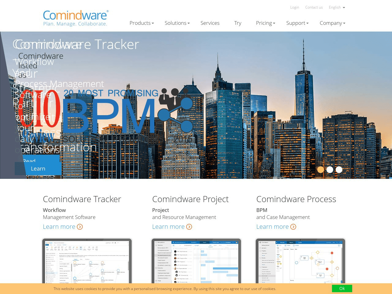 Comindware Tracker Screenshot