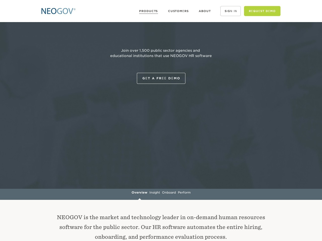 Neogov Screenshot