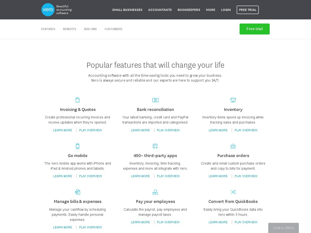 Xero Screenshot