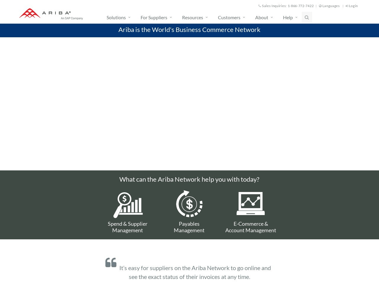 Ariba Travel and Expense Screenshot