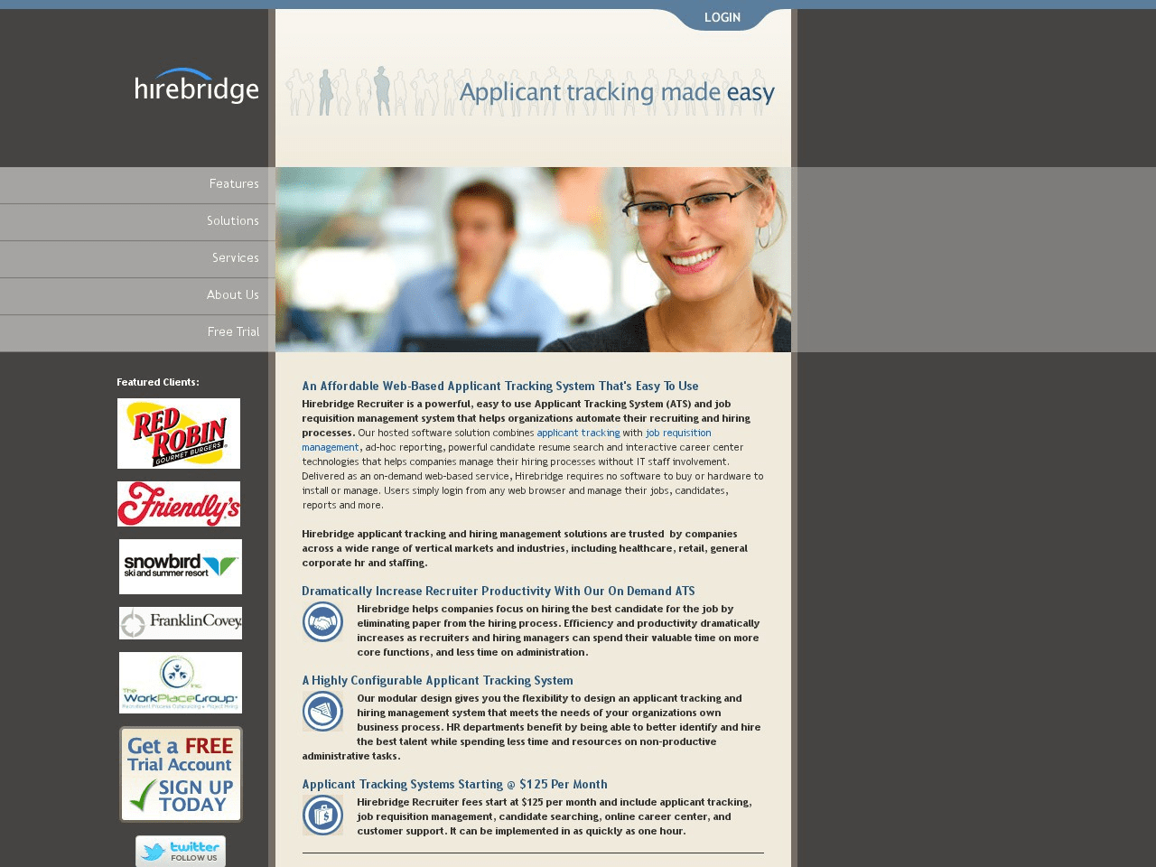 Hirebridge Screenshot