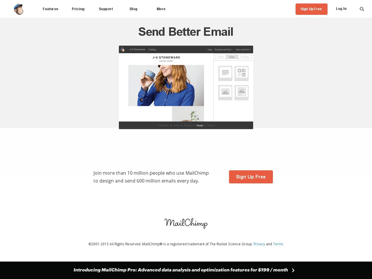 Mailchimp Screenshot